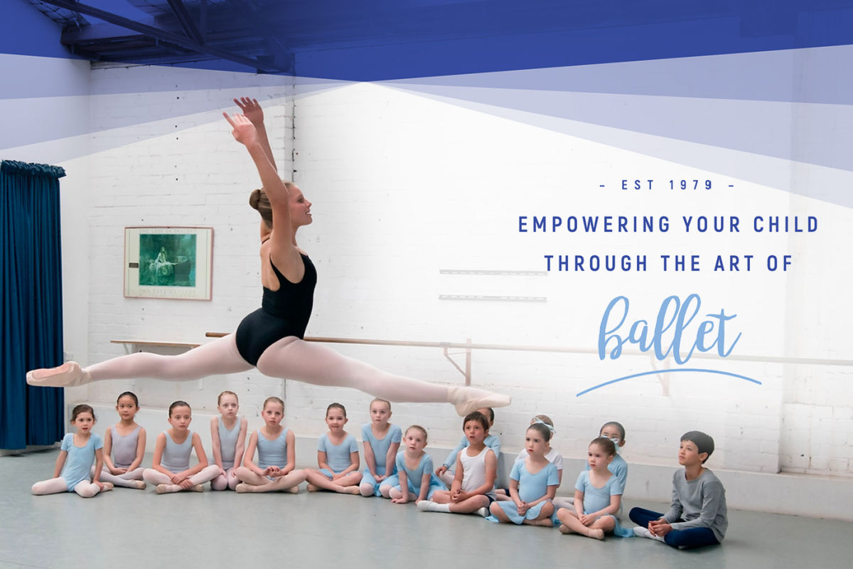 ballet school website preview